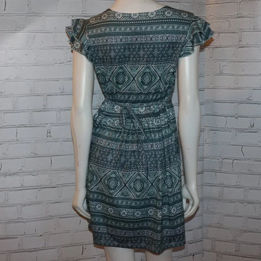 💠 Blue & White Dress – Girls 14/16 Plus